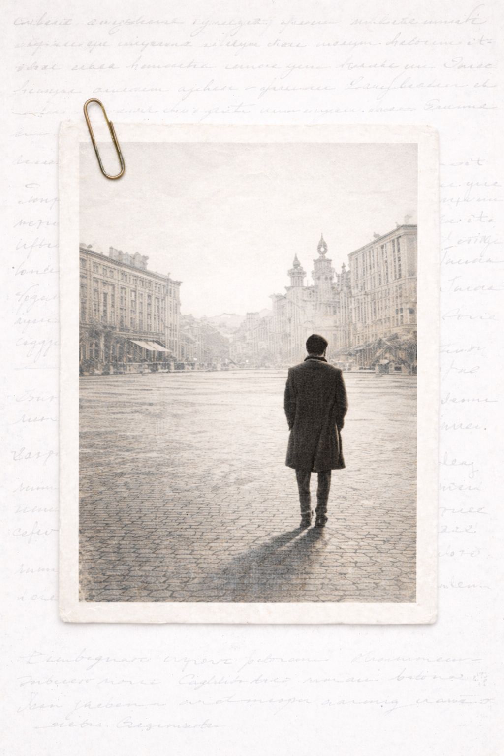 Başlangıç ve Gölge - Kartpostal Görünümü